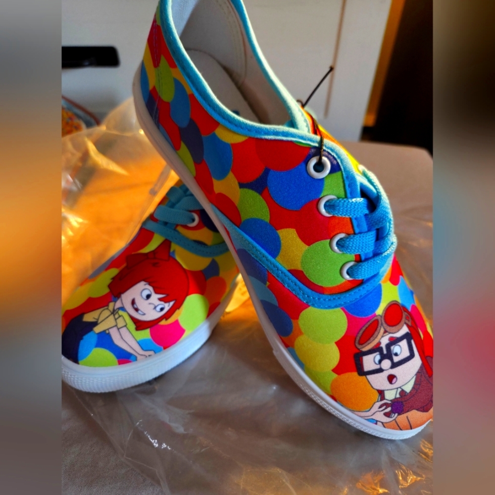 Disney Pixar Carl And Ellie Tennis Shoes